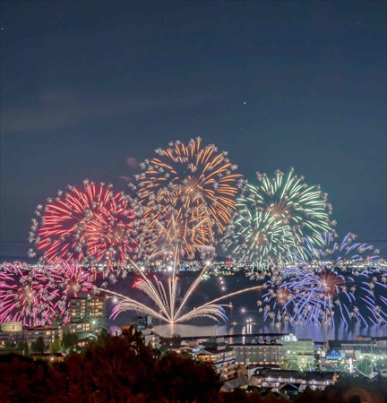 8月1日（火）「おごと温泉花火大会」 開催のお知らせ