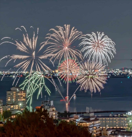 2025年8月1日（金）おごと温泉花火大会